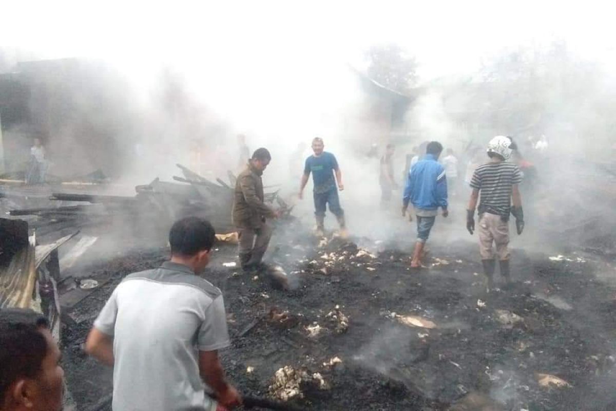 8 rumah dan 1 ruko di Aceh Tengah terbakar
