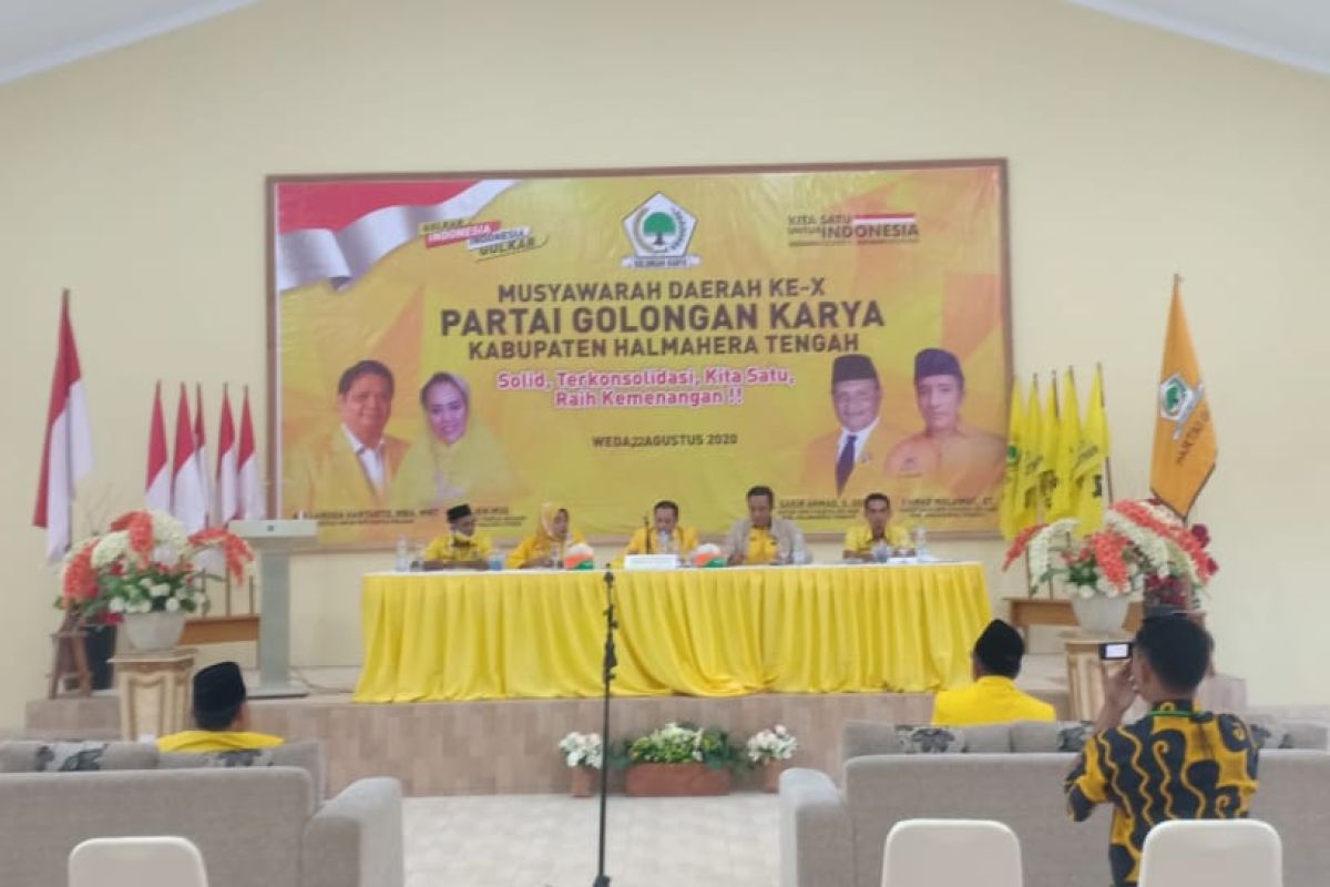 Lima anggota Fraksi Golkar DPRD Halteng tidak hadiri musda terancam dipecat