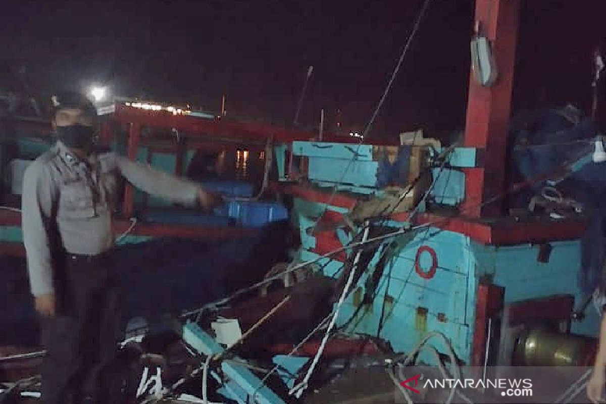 Dua kapal tabrakan di Perairan Sibolga, satu tewas