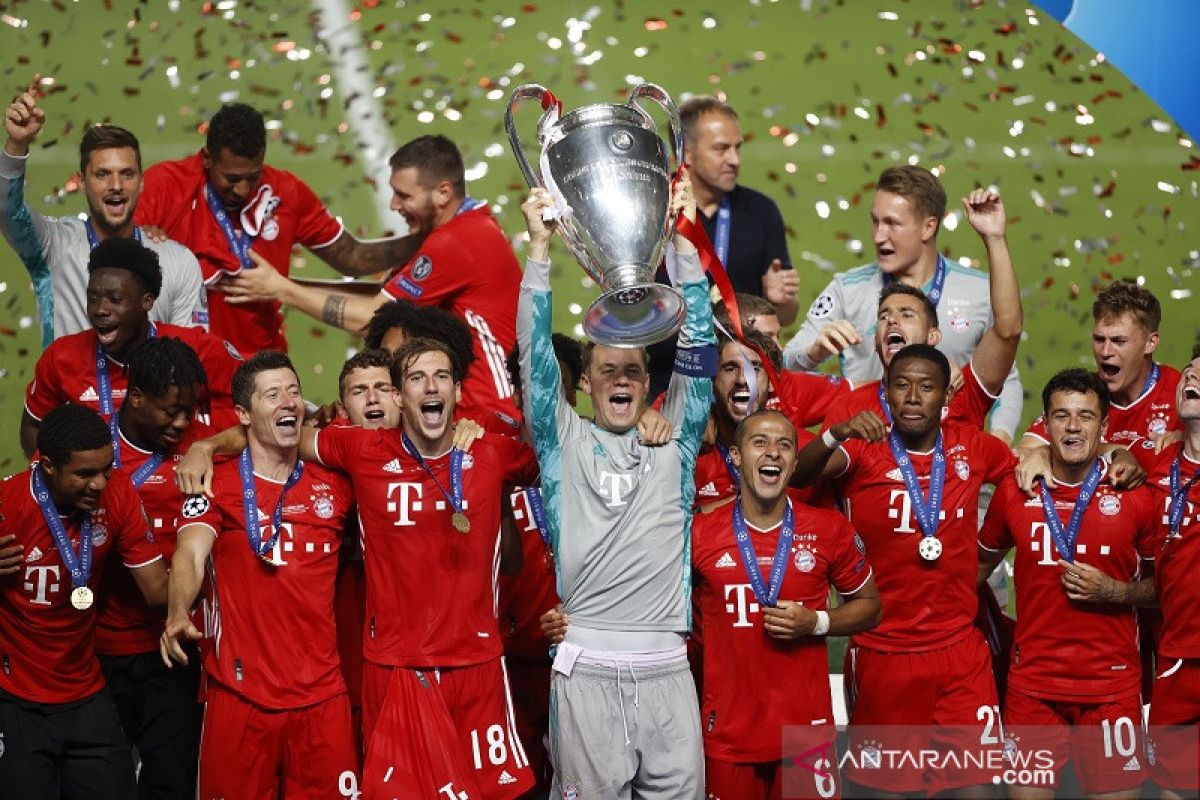 Daftar juara Liga Champions, Bayern menyamai koleksi trofi Liverpool