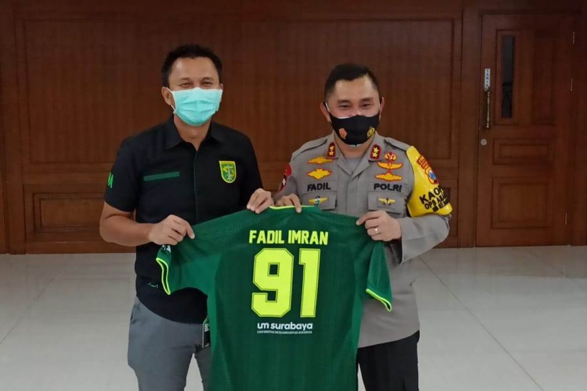 Presiden Persebaya temui Kapolda Jatim bahas bergulirnya Liga 1