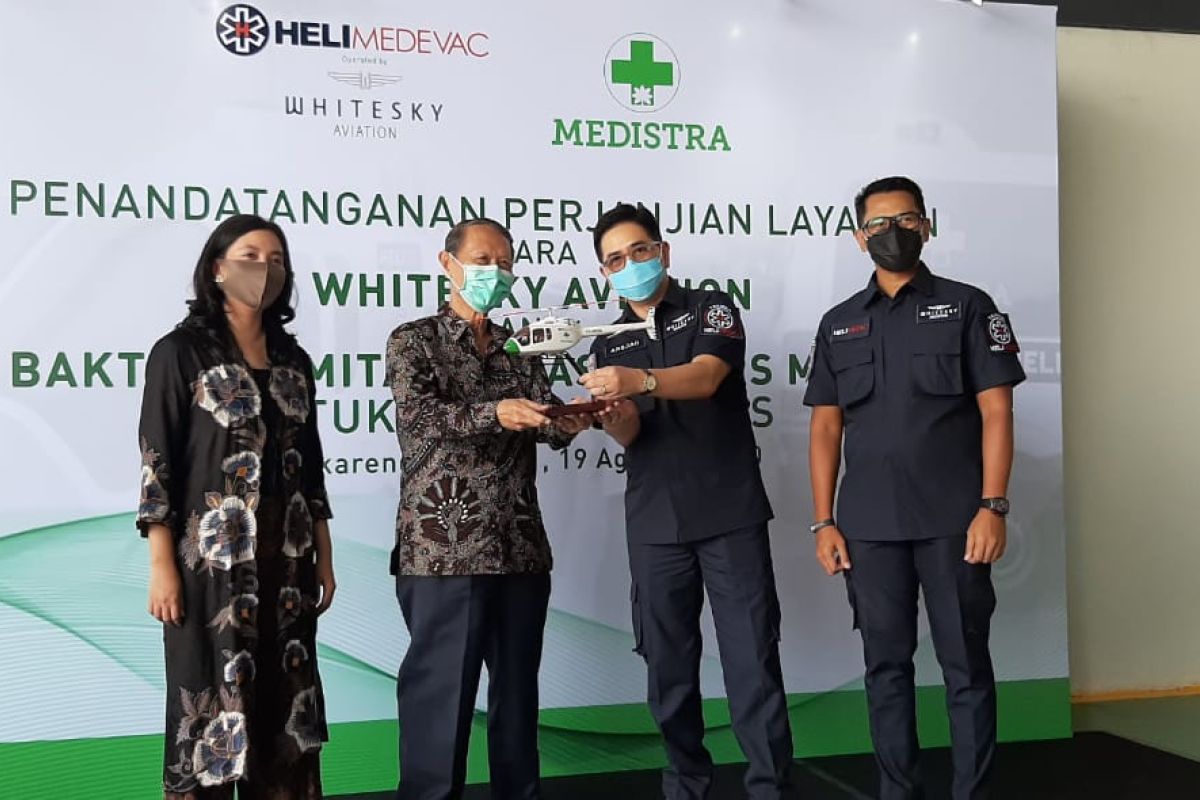 Rumah Sakit Medistra buka layanan helikopter medis