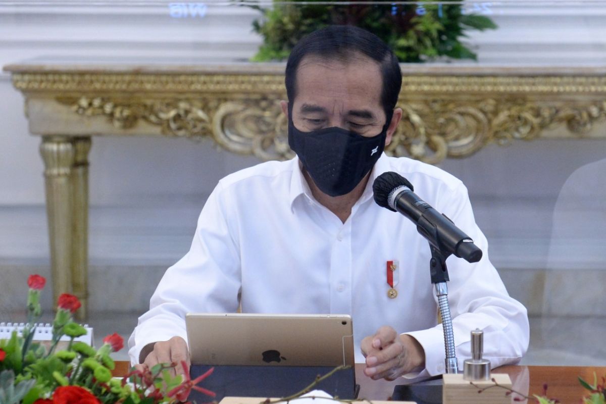 Jokowi hopes all Indonesians to be willing to receive COVID-19 vaccine