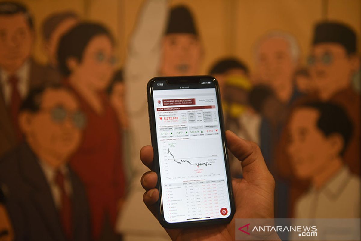 IHSG akhir pekan melemah di tengah potensi lockdown parsial AS