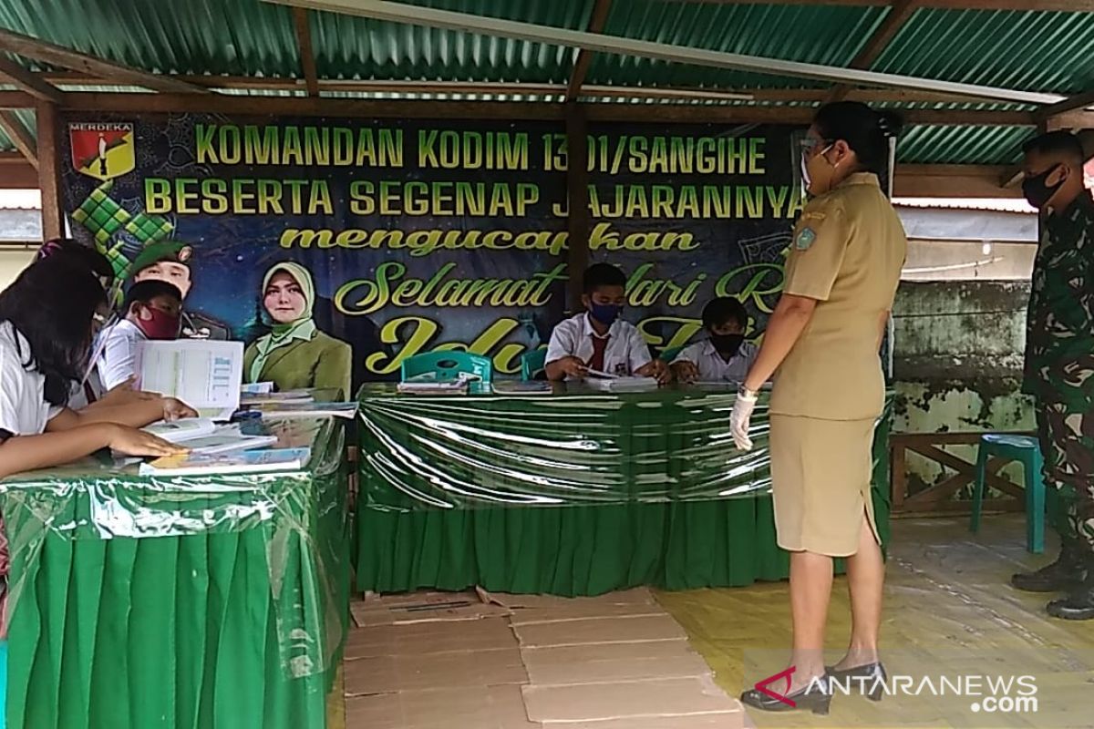 Dandim Sangihe izinkan Rudisnya dijadikan tempat belajar siswa SD