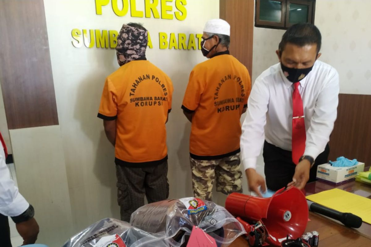 Halangi aksi unjuk rasa di Sumbawa Barat, polisi tetapkan dua tersangka