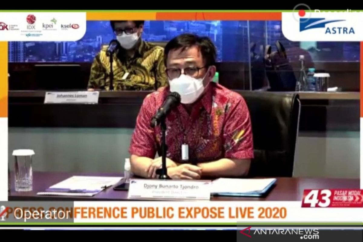 Presdir Astra nilai  COVID-19 akan bayangi kinerja hingga akhir tahun