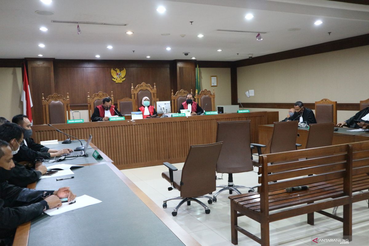 Majelis hakim tolak permohonan "justice collaborator" Wahyu Setiawan