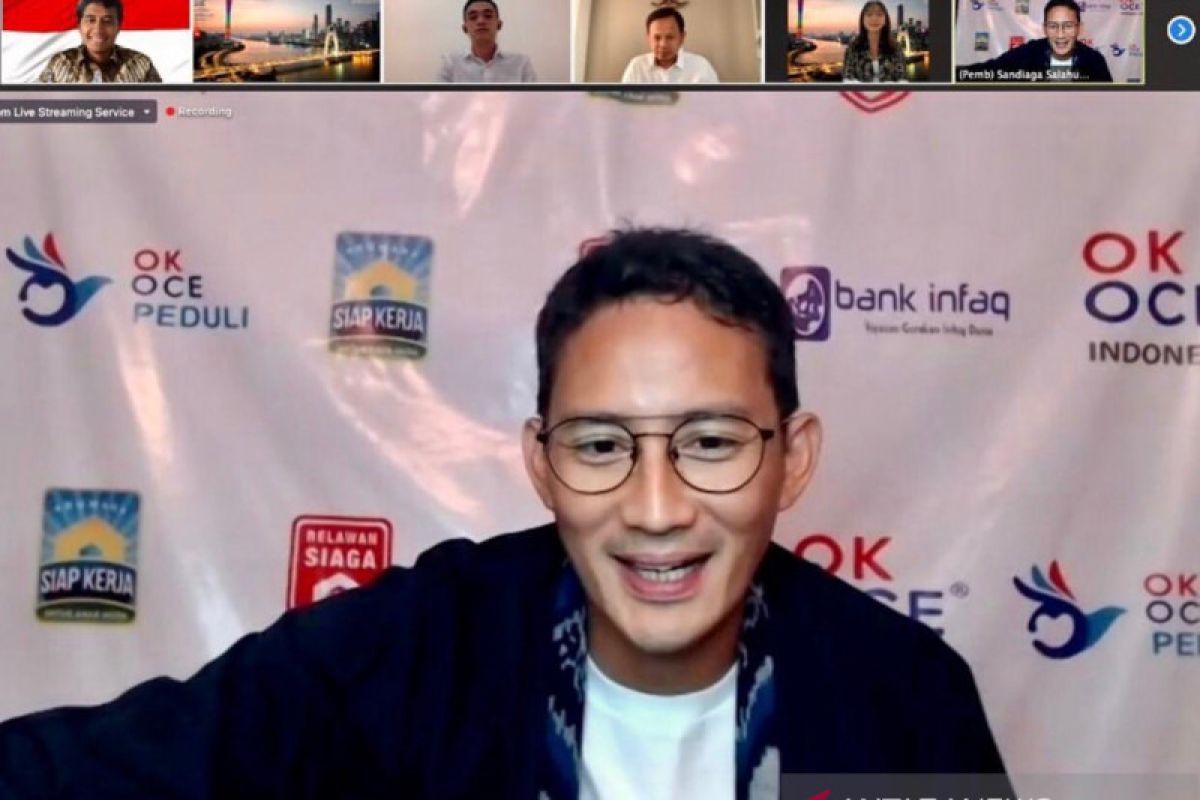 Sandiaga Uno: RI ditargetkan jadi negara ekonomi ke-4 terbesar dunia, ini syaratnya