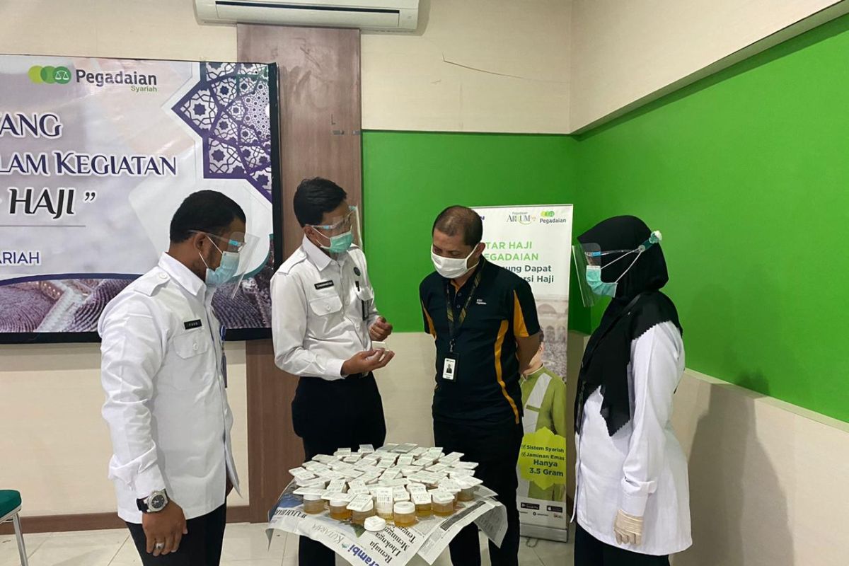 Cegah penggunaan Narkoba, PT Pegadaian Syariah Aceh tes urin pegawai dan security