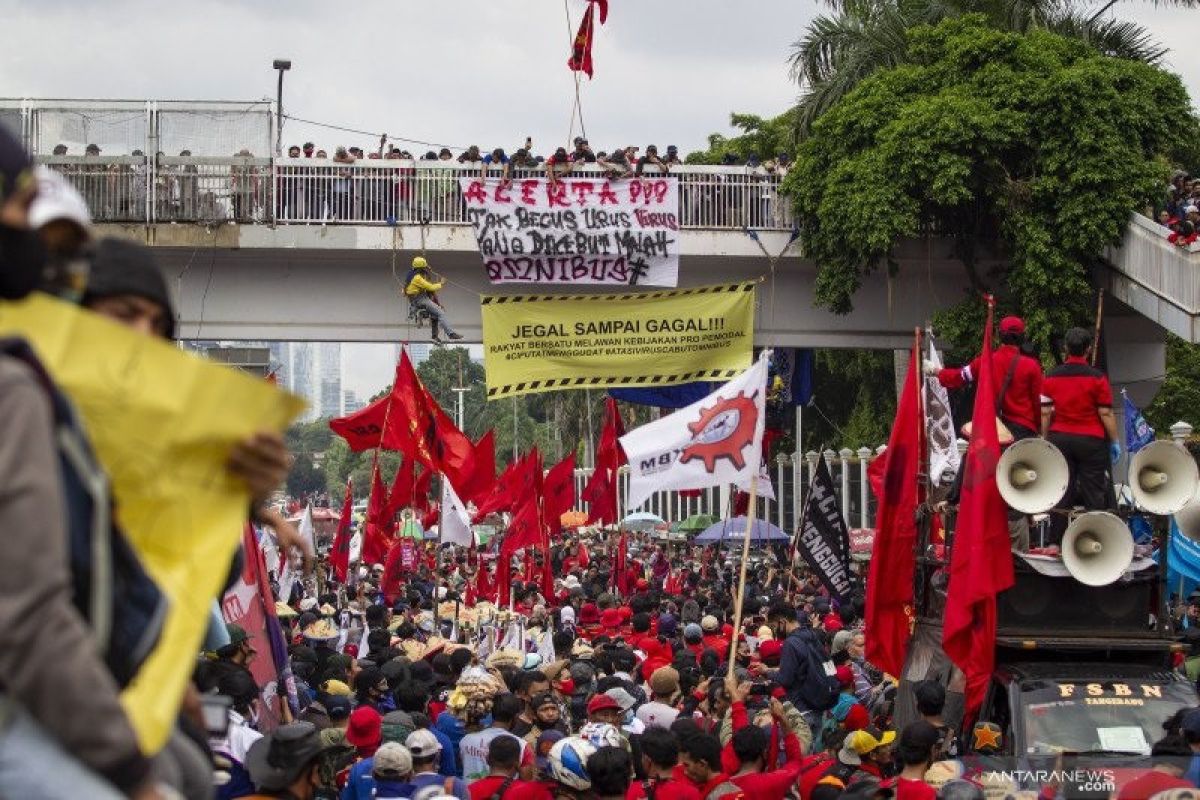 Besok, KSPI akan gelar aksi unjuk rasa buruh di 20 provinsi
