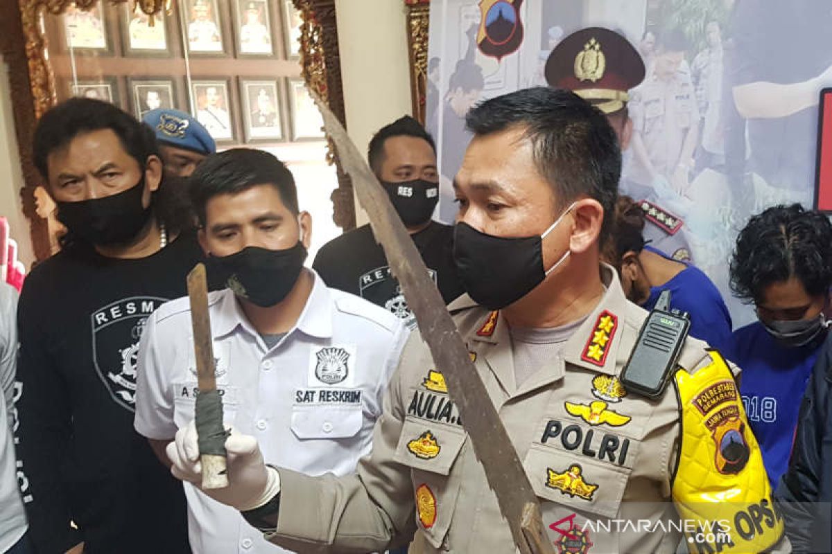 Polisi tangkap empat pelaku pembunuhan pemuda di Semarang