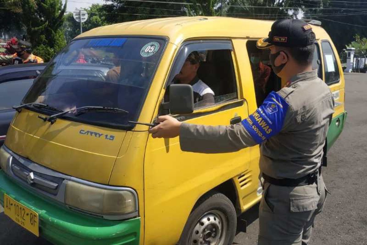 159 orang tak bermasker terjaring penegakan  protokol kesehatan