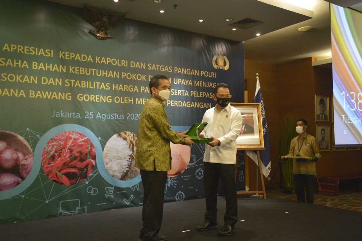 Mendag apresiasi Satgas Pangan jaga kelancaran distribusi bahan pokok