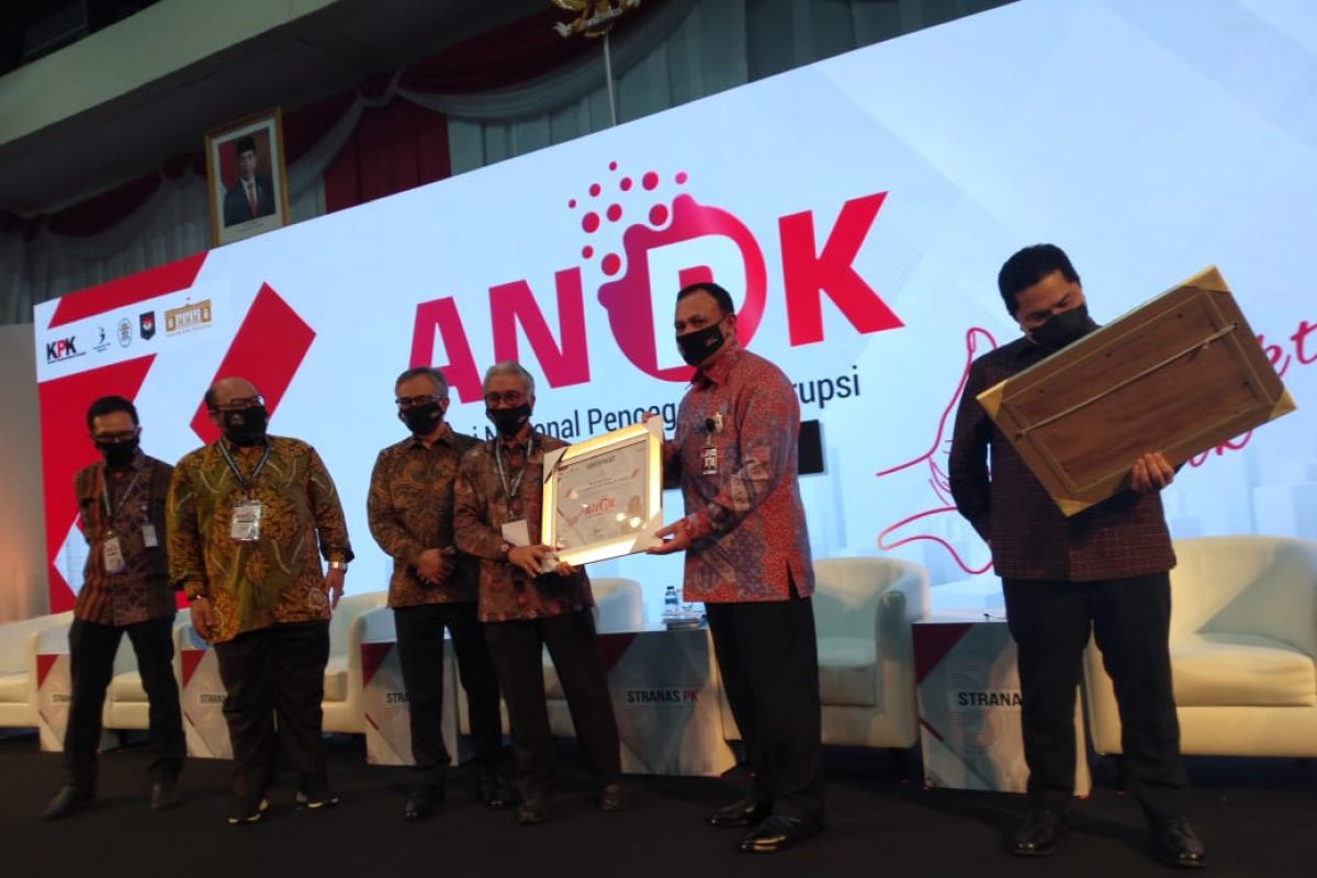 SKK Migas awarded to acknowledge success in corruption prevention