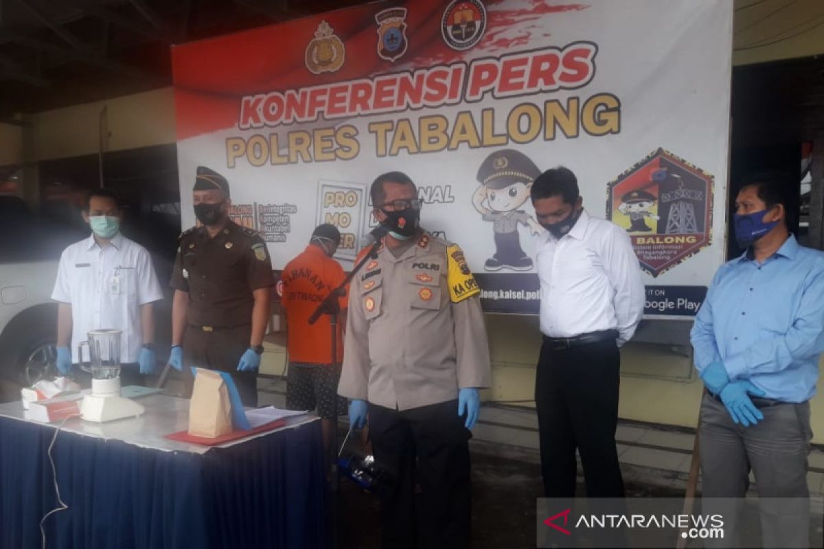 Polres Tabalong berhasil amankan 354,13 gram sabu