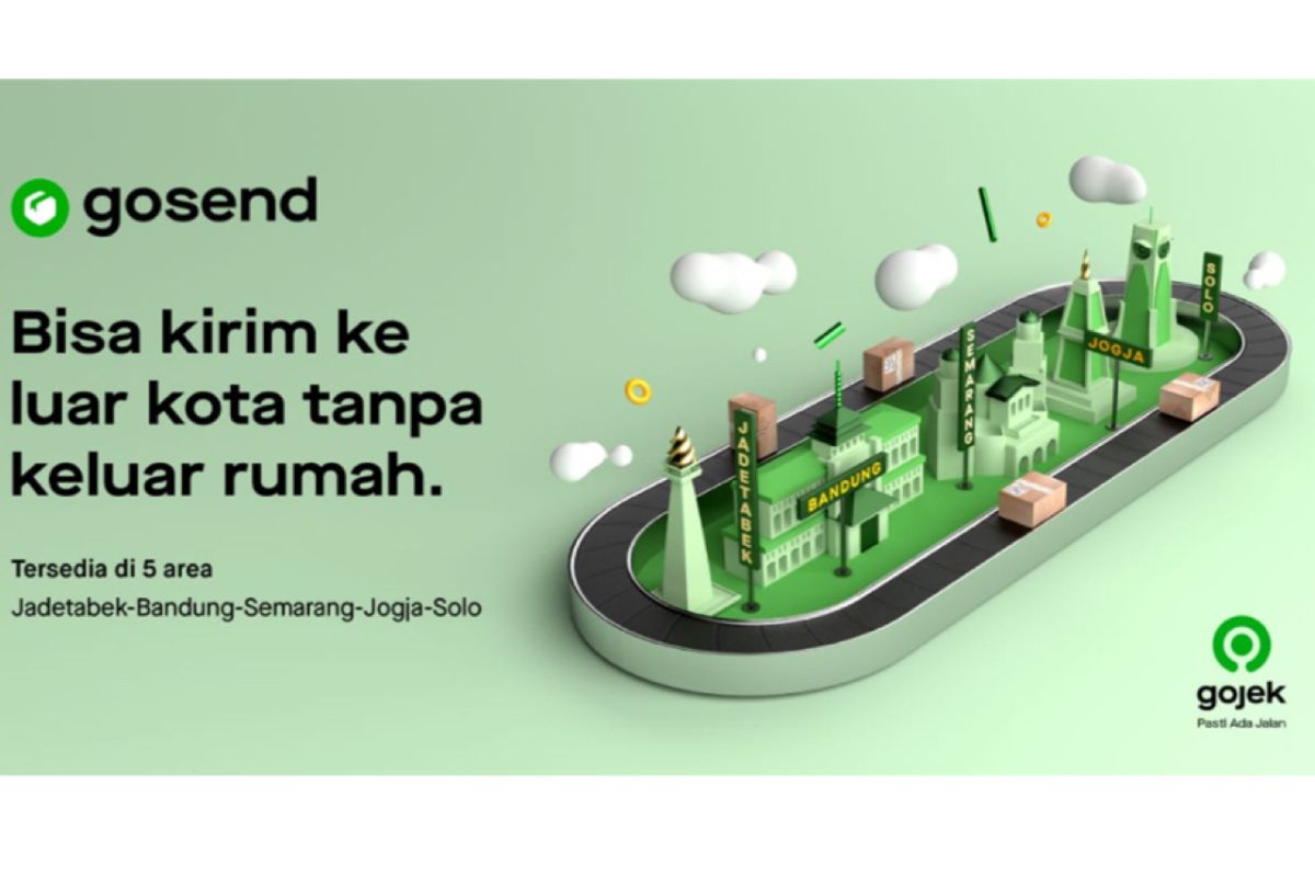 Gojek perluas GoSend Intercity dan luncurkan GoSend Web Portal