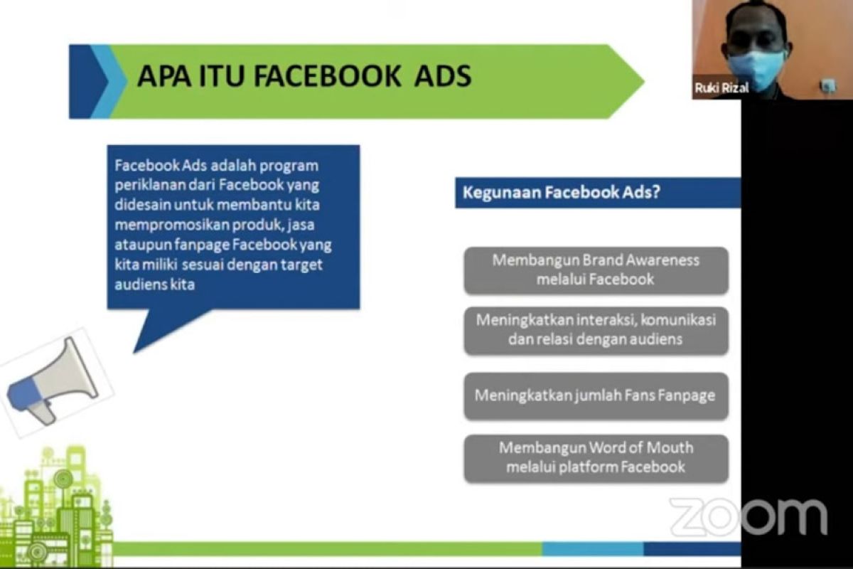 IIB Darmajaya seminar daring promosi efektif gunakan Facebook dan Instagram