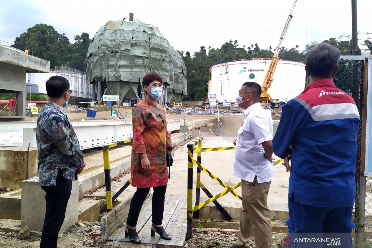 Mercy Barends: Depot gas Wayame percepat konversi energi di Maluku 2022