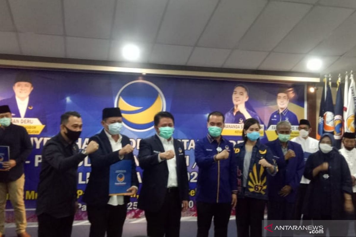 Partai NasDem usung lima petahana pilkada serentak di Sumsel