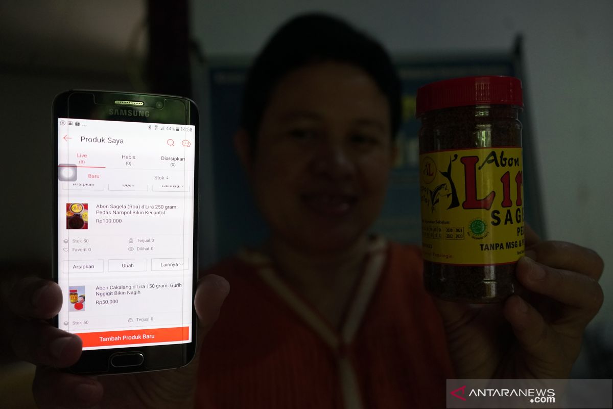 Produk UMKM di Kabupaten Gorontalo memanfaatkan pasar digital