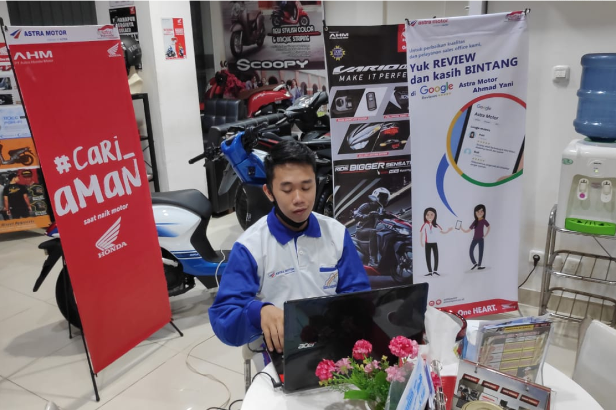 Honda Kalbar adakan Webinar Edukasi Safety Riding Bersama Komunitas Honda