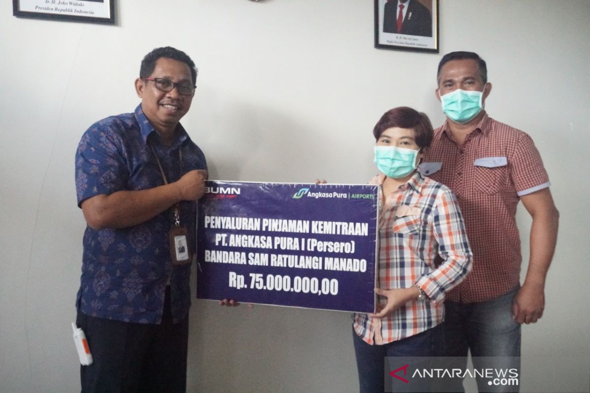 AP I Bandara Samrat Manado salurkan bantuan kemitraan untuk gerakkan ekonomi