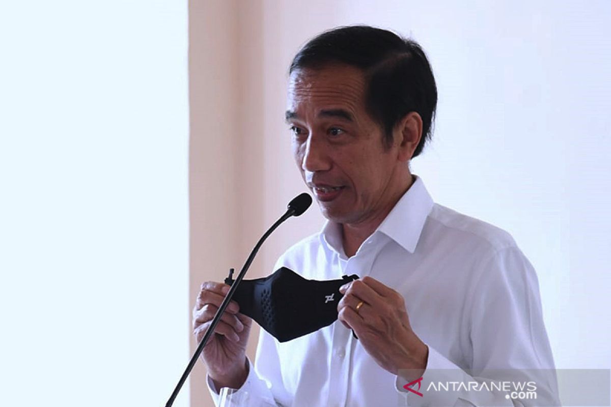 Jokowi: Pemakaian masker kunci sebelum vaksinasi COVID-19