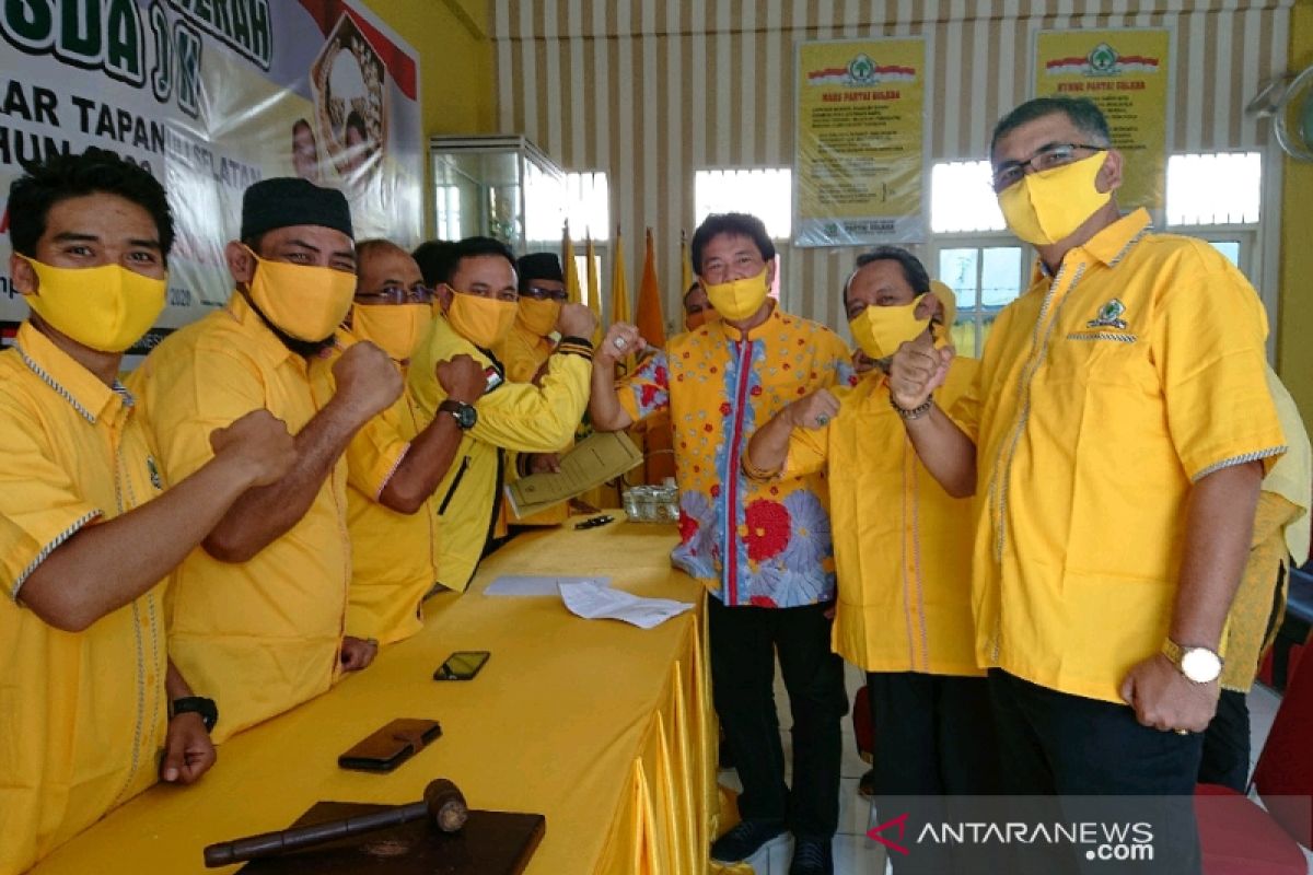 Jelang Musda Golkar Tapsel, Rahmat Nasution mendaftar kembali