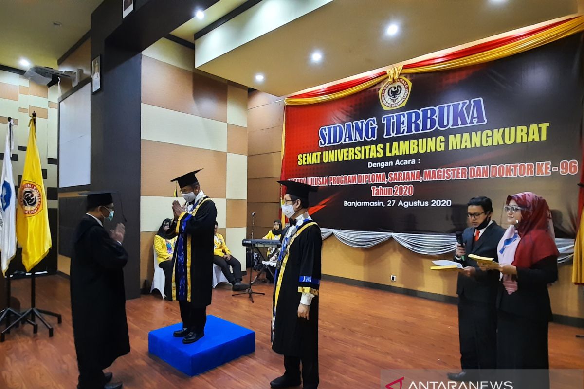 Universitas Lambung Mangkurat gelar wisuda virtual