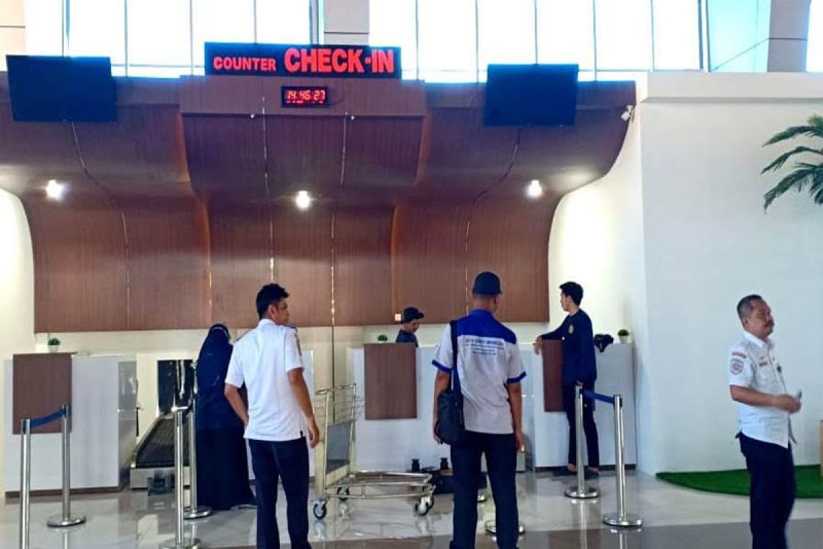 Timbangan 'Check In' Bandara  Haji Muhammad Sidik ditera ulang