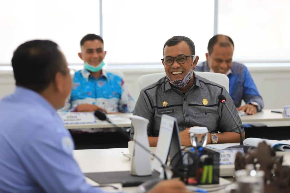 Kembangkan bidang perikanan, Bupati Aceh Jaya langsung temui menteri