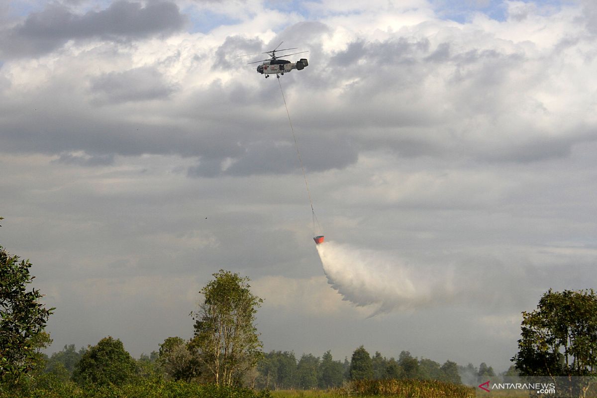 South Kalimantan waits for 10 helicopters to handle forest and land fires