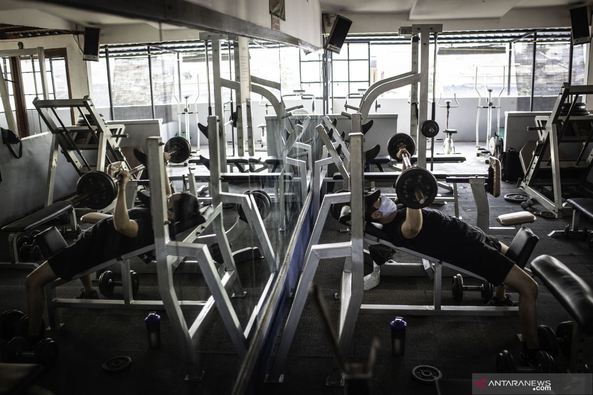 Tempat Gym kembali beroperasi dengan protokol kesehatan