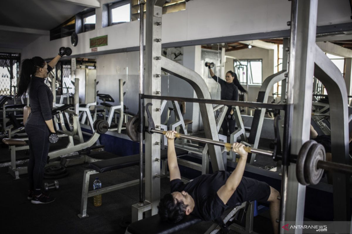 Gym diperbolehkan beroperasi mulai Senin