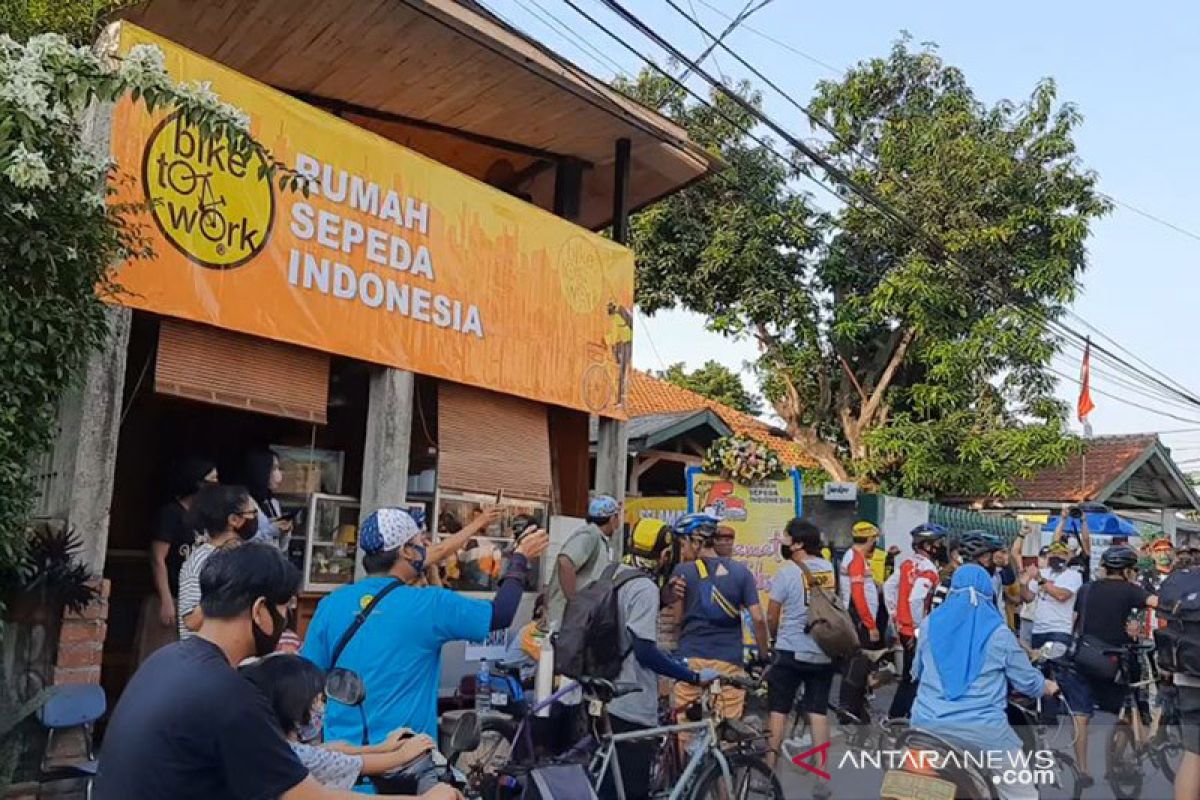 Pemkot Jaksel resmikan Rumah Sepeda Indonesia di Kelurahan Bintaro
