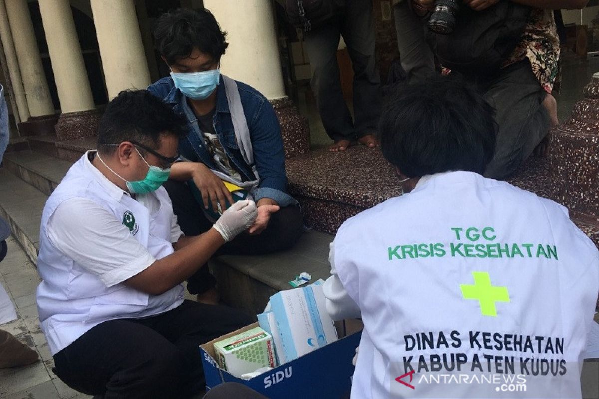 Pelaksanaan tes cepat COVID-19 di Kudus mencapai 15.655 orang