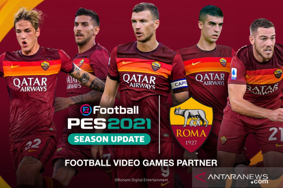 Kerja sama bareng AS Roma, Konami pastikan PES 2021 rilis September