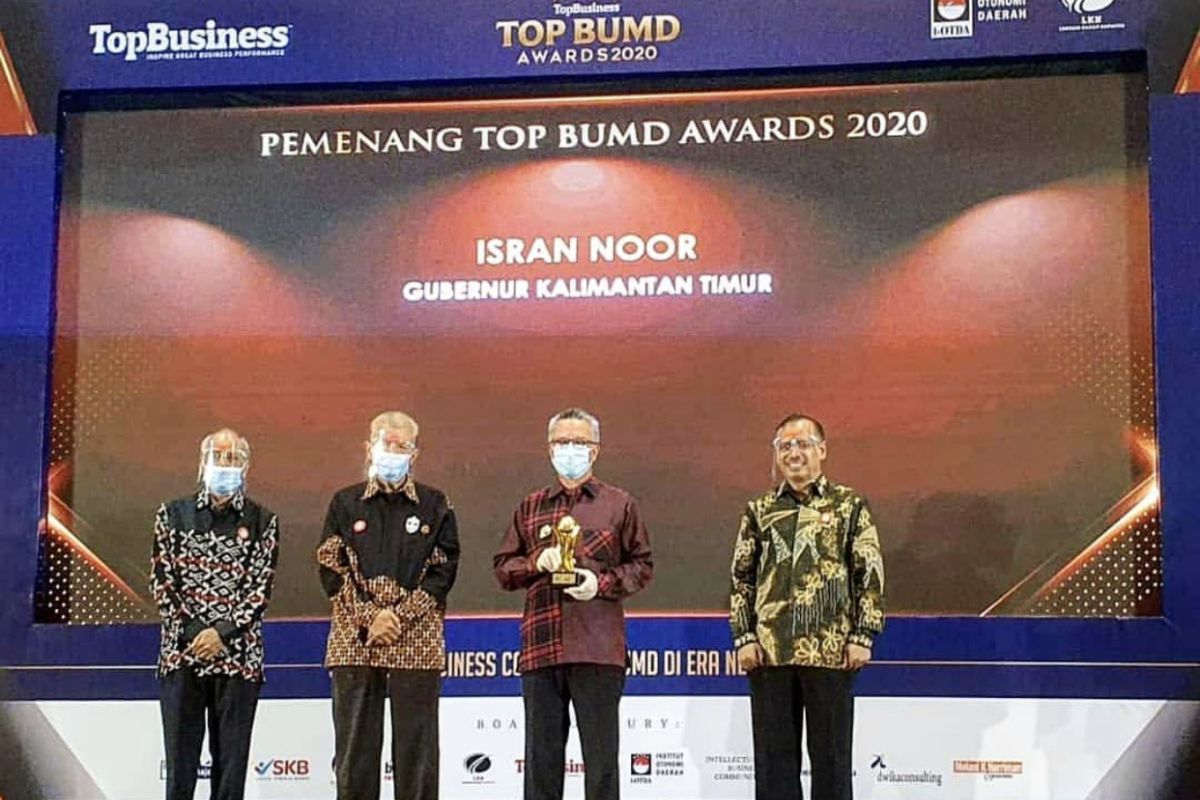 Gubernur Kaltim peringkat pertama Top Pembina BUMD