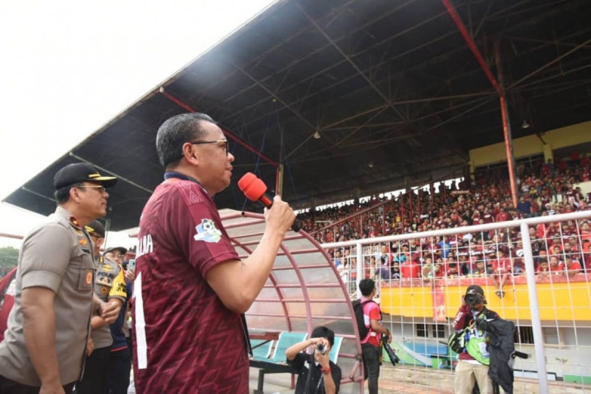 Gubernur Sulsel tegaskan pembangunan Stadion Mattoanging masuk prioritas 2021