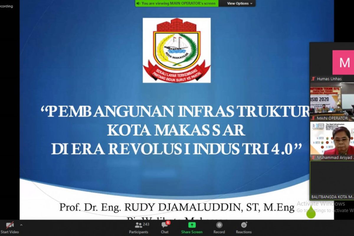 Pemkot Makassar terapkan konsep PPP dalam proyek infrastruktur