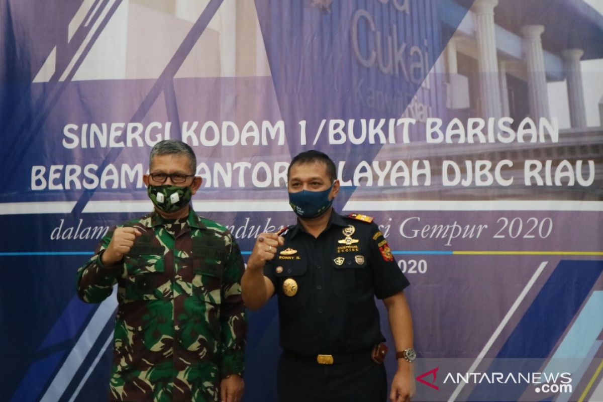 TNI - Bea Cukai sinergi lawan peredaran rokok ilegal