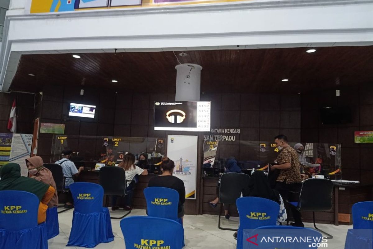 KPP Pratama Kendari sebut realisasi penerimaan pajak capai Rp766,3 miliar