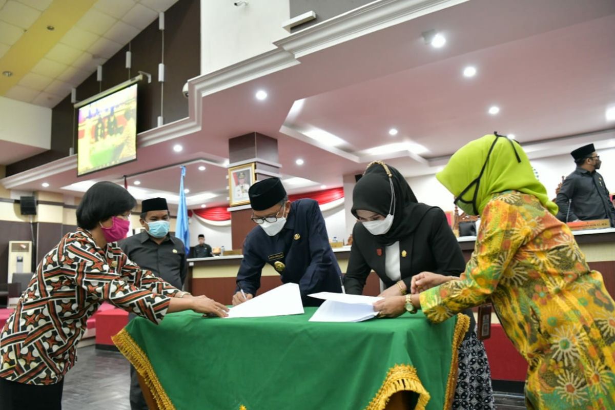 DPRD Sulsel setujui nota kesepakatan bersama KUA-PPAS 2021