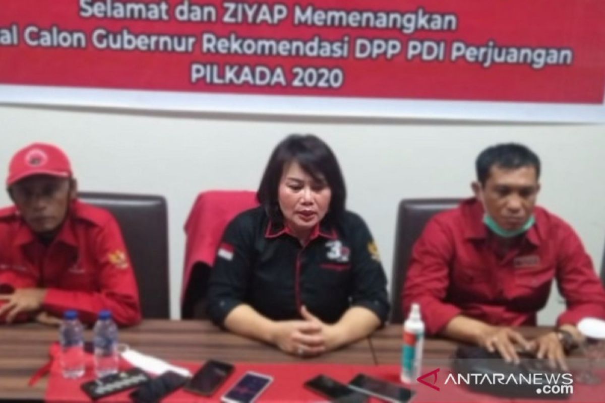 DPP PDI Perjuangan beri rekomendasi pasangan Cagub Zainal Paliwang-Yansen