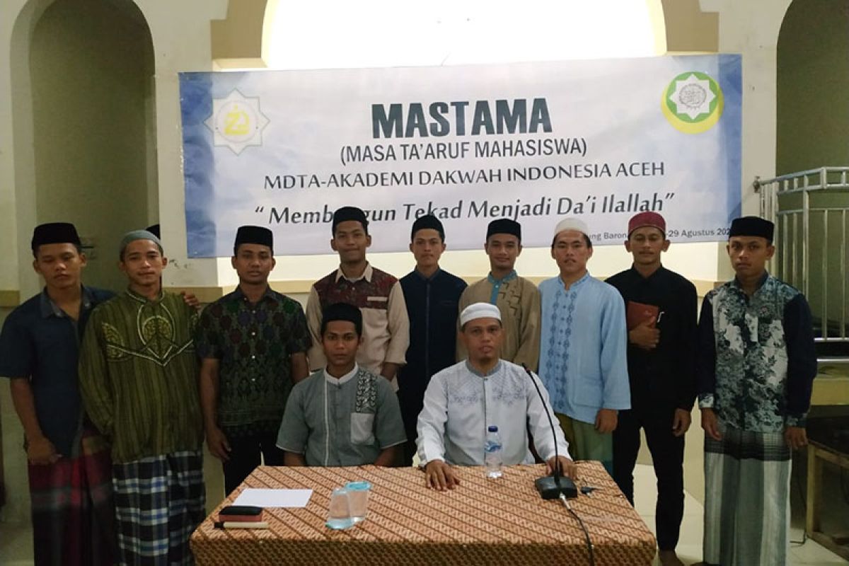 Mahasiswa baru ADI Dewan Dakwah Aceh ikut mastama