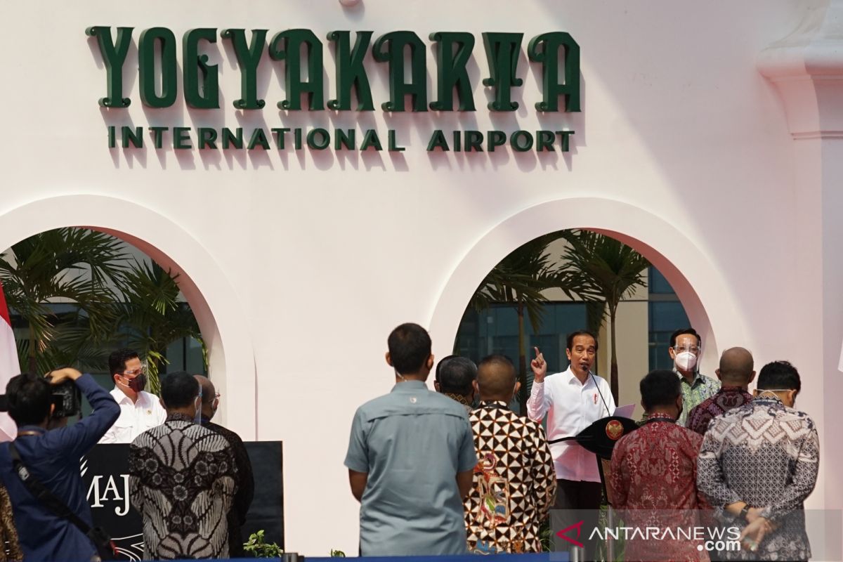 Presiden:  Bandara Yogyakarta bakal jadi bandara teramai