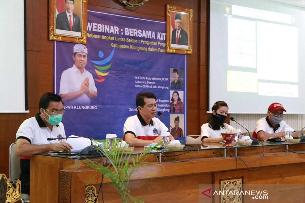 Pemkab Klungkung perkuat gerakan masyarakat hadapi COVID-19