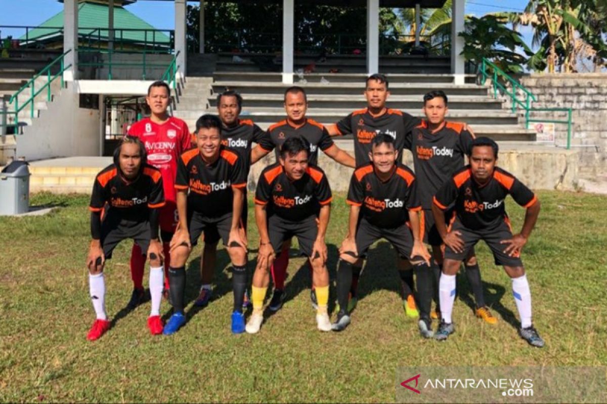 Jelang Porwanas, Siwo Kalteng asah kemampuan tim sepak bola