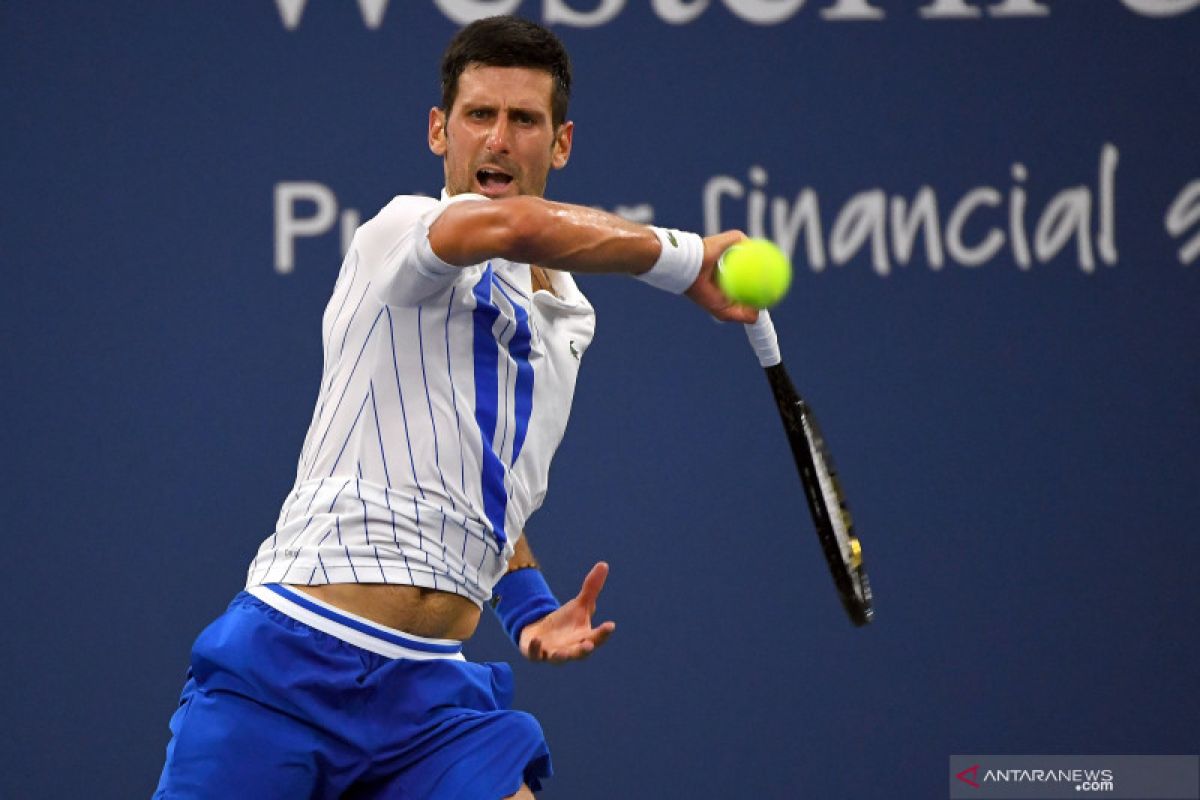 Djokovic sempat kesulitan  lalui laga perdana US Open